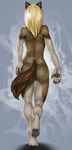  brush_(artist) butt canine digitigrade female mammal nude solo walking 