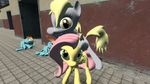  equine female feral fluttershy_(mlp) friendship_is_magic gmod horse lost_angel mammal my_little_pony pegasus pony rainbow_dash_(mlp) wings 