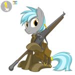  alpha_channel armor equestria-prevails equine eyes feral gun hair horse male mammal my_little_pony original_character pony ranged_weapon solo two_tone_hair weapon yellow_eyes 