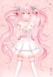  hatsune_miku minamixdrops sakura_miku tagme vocaloid 