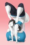  human hyper hyper_boobs not_furry super_smash_bros tagme wii wii_fit_trainer 