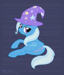  equine female feral friendship_is_magic hat horse lying mammal my_little_pony on_side pony pussy solo tetra tetra_(artist) trixie_(mlp) wizard_hat 