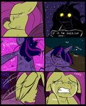  blood comic crying cutie_mark dialog dream english_text equine eyes eyes_closed female feral fluttershy_(mlp) friendship_is_magic fur glowing glowing_eyes group hair horn horse inside lying magic mammal metal_(artist) my_little_pony nightmare outside pegasus pink_hair pony purple_fur purple_hair sad scratches tears text twilight_sparkle_(mlp) unicorn window wings yellow_fur 