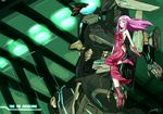  dress gloves jehuty ken_marinaris long_hair mecha neon_trim orbital_frame purple_hair sunway zone_of_the_enders zone_of_the_enders_2 