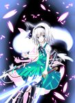  bad_id bad_pixiv_id highres hitodama konpaku_youmu konpaku_youmu_(ghost) mimike solo sword touhou weapon 