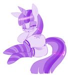  blush equine female feral friendship_is_magic hearlesssoul horse mammal my_little_pony pony pussy socks solo twilight_sparkle_(mlp) 