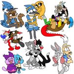  angry_beavers anthro avian beaver bird blue_jay blush bugs_bunny canine cat chowder chowder_(series) crossover daggett discord_(mlp) disney dog draconequus duo feline friendship_is_magic gay gumball_watterson hug jake_the_dog lagomorph looney_tunes male mammal marsupial mickey_mouse mordecai mouse multiple_scenes my_little_pony rabbit raccoon regular_show ren_and_stimpy rigby rocko rocko&#039;s_modern_life rocko's_modern_life rodent stimpy sylvester the_amazing_world_of_gumball tom_(tom_&amp;_jerry) tom_and_jerry tongue tongue_out toony wallaby warner_brothers wings xiamtheferret young 