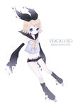  blonde_hair blue_eyes cocococco kagamine_rin ribbon short_hair solo vocaloid 