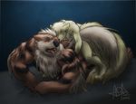  ada_oz all_fours anal anal_penetration anthro arcanine biceps big_muscles big_penis black_fur burning_curiosity canine cum doggystyle elan_ardor erection father father_and_son fox from_behind fur gay huge_tail incest male mammal muscles ninetales nintendo nude parent pecs penetration penis pok&#233;mon pok&#233;morph pok&eacute;mon pok&eacute;morph role_reversal sex size_difference small_dom_big_sub son tongue tyson_ardor video_games 