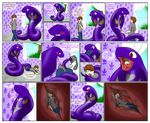  arbok blush embaressment embarrassed female hug human large licking livinlovindude love macro mammal micro nintendo oral_vore pok&#233;mon squeeze squeezing tongue video_games vorarephilia vore wrap 