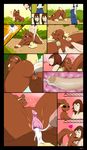 anal bestiality breasts comic comic_strip cum cum_inside doggystyle female feral from_behind human interspecies lagomorph lopunny male nintendo penetration pok&eacute;mon rabbit sex slypon straight vaginal vaginal_penetration video_games 