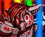  blood creepy equine evil female feral friendship_is_magic hair horse inuhoshi-to-darkpen looking_at_viewer mammal multi-colored_hair my_little_pony pegasus pony rainbow rainbow_dash_(mlp) rainbow_factory rainbow_factory_(mlp_fanfic) rainbow_hair red_eyes solo tongue tongue_out wings 