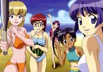  :d age_difference ai_yori_aoshi aqua_eyes arm_up bangs barefoot baseball_bat beach bikini black_hair blonde_hair blue_eyes blue_hair bob_cut braid breast_press breast_rest breasts casual_one-piece_swimsuit cleavage cloud day everyone feet food foreshortening from_behind fruit fumizuki_kou glasses hair_between_eyes hair_bobbles hair_ornament halterneck highres large_breasts long_hair looking_back medium_breasts minazuki_chika minazuki_taeko miyuki_mayu multiple_girls navel official_art one-piece_swimsuit one-piece_tan open_mouth outdoors outstretched_arm parted_bangs purple_eyes purple_hair red_eyes red_hair sakuraba_aoi shadow short_hair sideboob single_braid sky smile sports_bikini standing striped striped_bikini striped_swimsuit swimsuit tan tanline thigh_gap tina_foster turtleneck twintails water watermelon waving wavy_hair 