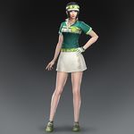  1girl alternate_costume golf shin_sangoku_musou skirt xing_cai 