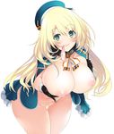  atago_(kantai_collection) bad_id bad_pixiv_id blonde_hair blue_hat breasts censored condom condom_in_mouth curvy eyelashes gloves groin hat heart heart-shaped_pupils heart_censor huge_breasts inverted_nipples kantai_collection leaning_forward long_hair mizuki_makoto mouth_hold navel nipples pubic_hair puffy_nipples simple_background smile solo symbol-shaped_pupils thick_thighs thighs used_condom white_background wide_hips 