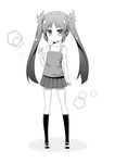  cthugha_(nyaruko-san) greyscale haiyore!_nyaruko-san kouji_(campus_life) long_hair monochrome solo twintails 