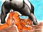  anal fatman84 feline female kung_fu_panda male master_tigress panda po sex tiger 