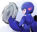  android blue_eyes helmet male_focus rockman rockman_(character) rockman_(classic) saw_blade sho-n-d solo 