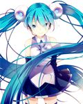  aqua_eyes aqua_hair bad_id bad_pixiv_id hatsune_miku headphones itamidome long_hair necktie smile solo twintails vocaloid 