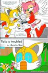  angry canine dialog fox girl_trouble grab hedgehog house mammal miles_prower panties rodent sega sonic_(series) text underwear 
