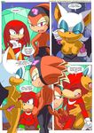  bat bbmbbf breasts cheating comic echidna female knuckles_the_echidna male mammal master_emerald mobius_unleashed palcomix panties penis rouge_the_bat sega shade_the_echidna sonic_(series) underwear undressing 