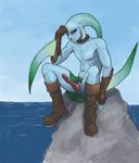  legend_of_zelda link majora&#039;s_mask zora zora_link 