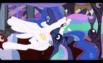  blue_eyes blue_fur blue_hair butt cutie_mark duo equine female feral friendship_is_magic fur hair horn horse incest long_hair looking_at_viewer looking_back mammal multi-colored_hair my_little_pony niggerfaggot open_mouth pony presenting princess_celestia princess_celestia_(mlp) princess_luna princess_luna_(mlp) purple_eyes pussy pussy_juice sibling sisters smile white_fur winged_unicorn wings 