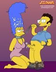  artie_ziff jichael marge_simpson tagme the_simpsons 