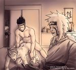  asuma jiraiya kakashi kiba naruto naruto_uzumaki shikamaru_nara 