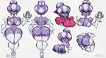  alien big_breasts big_butt bra breasts brendancorris butt butt_grab ear_piercing female high_heels legwear lips mario_and_luigi_(series) mario_bros nintendo one_eye_closed piercing princess_shroob purple_nipples purple_skin shroob stockings super_mario_bros. thigh_highs thong underwear video_games wide_hips wink 