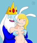  adventure_time coldfusion fionna_the_human_girl ice_king tagme 