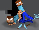  cave herobrine minecraft steve tagme 