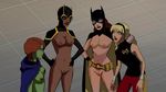  barbara_gordon batgirl bumblebee dc dcau miss_martian wonder_girl young_justice 