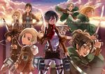  annie_leonhardt christa_renz hanji_zoe ketty mikasa_ackerman rico_brzenska sasha_browse shingeki_no_kyojin ymir_(shingeki_no_kyojin) 