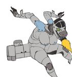  aeromorph anthro breasts female green_eyes jet living_aircraft not_furry nude robotjoe wide_hips 