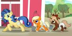  diaper equine female feral friendship_is_magic horse keatonfox milk milky_way_(character) my_little_pony original_character pony 