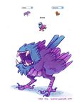  artist_request fusion highres pokemon pokemon_(game) spearow zubat 