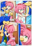  bbmbbf breasts butt comic cum cum_in_mouth cum_inside fellatio female fingering hand_in_panties hedgehog hot_tub male mammal mobius_unleashed oral oral_sex orgasm palcomix penis sega sex side_boob sonic_(series) sonic_the_hedgehog straight surprise towel underwear 