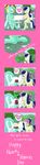  blue_eyes blush bonbon_(mlp) cheerilee_(mlp) comic couple cutie_mark equine female feral friendship_is_magic green_hair hair horn horse lamiaaaa lesbian lyra_(mlp) lyra_heartstrings_(mlp) mammal my_little_pony pony proposal ring surprise unicorn yellow_eyes 