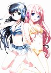  bikini headphones kasukabe_akira sakura_sakura swimsuits 