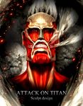  3d colossal_titan english male_focus monster muscle ryouhei5229 shingeki_no_kyojin smoke solo teeth 