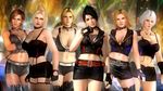  6+girls black_hair blonde_hair christie christie_(doa) dead_or_alive dead_or_alive_5 fishnets gloves helena_douglas highres lisa_hamilton midriff momiji_(ninja_gaiden) multiple_girls ninja_gaiden ninja_gaiden:_dragon_sword official_art rachel_(ninja_gaiden) skirt tecmo tina_armstrong wallpaper white_hair 