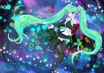  hatsune_miku space stars tagme vocaloid 