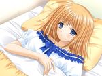  1girl blue_eyes fuyou_kaede game_cg ribbon short_hair shuffle! 