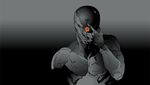  cyborg gray_fox hand_over_face lowres metal_gear_(series) metal_gear_solid non-web_source official_art shinkawa_youji 