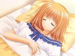  1girl eyes_closed fuyou_kaede game_cg ribbon short_hair shuffle! 