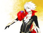  bad_id bad_pixiv_id blue_eyes cape fate/extra fate/extra_ccc fate_(series) fur_trim karna_(fate) male_focus mei_(10250125) solo white_hair 