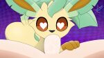 &lt;3 &lt;3_eyes absurd_res brown_eyes duo eeveelution fellatio female female_penetrated feral feral_penetrated generation_4_pokemon genitals hi_res human interspecies leafeon light_fast_luz_negra_(whygenamoon) male male/female male_on_feral male_penetrating_feral mammal nintendo oral penetration penile penile_penetration penis pokemon pokemon_(species) sex spread_legs spreading whygenamoon