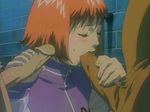  90s animated animated_gif fellatio hand_on_head huge_penis interracial mezzo_forte multiple_boys multiple_penises oral orange_hair penis rape short_hair suzuki_mikura tongue umetsu_yasuomi uncensored yellow_eyes 