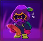 anthro big_penis brawl_stars cordelius_(brawl_stars) evil_eve_bs_(artist) genitals hi_res humanoid male male/male penis solo